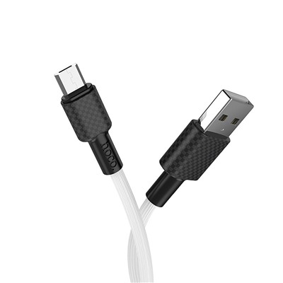 Кабель USB - micro USB Hoco X29 Superior (повр. уп)  100см 2A  (white)