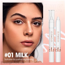 O.TWO.O Универсальный стик для макияжа Multi-purpose Makeup stick With Concealer Eyeshadow Highlighter Pencil  SC058 #01 Milk