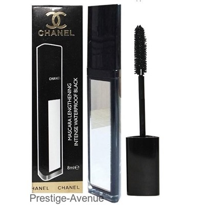 Тушь для ресниц Сhanеl Intense Waterproof Black 8ml (с зеркалом)