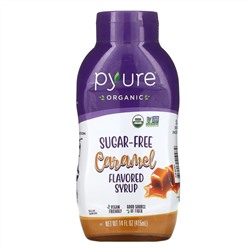 Pyure, Organic Sugar-Free Caramel Flavored Syrup, 14 fl oz (415 ml)