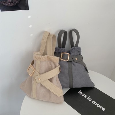 Набор сумок из 2 предметов, арт А100, цвет:серый