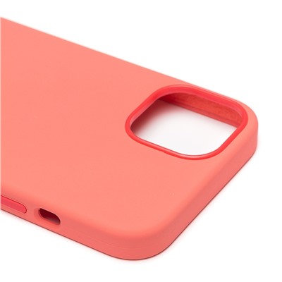 Чехол-накладка ORG Silicone Case SafeMag с анимацией для "Apple iPhone 13" (розовый цитрус)