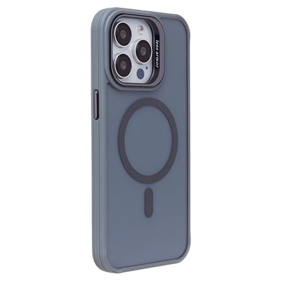 Чехол-накладка - SM026 SafeMag для "Apple iPhone 15 Pro Max" (gray) (232148)