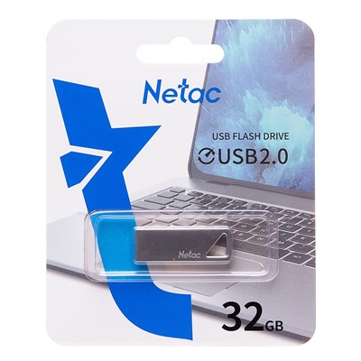 Флэш накопитель USB 32 Гб Netac U326 (silver)