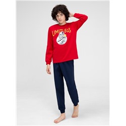 Пижама для мальчика Cherubino CWJB 50145-26 Красный
