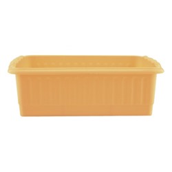 Ящик для рассады, 24,7 × 16 × 8 см, жёлтый