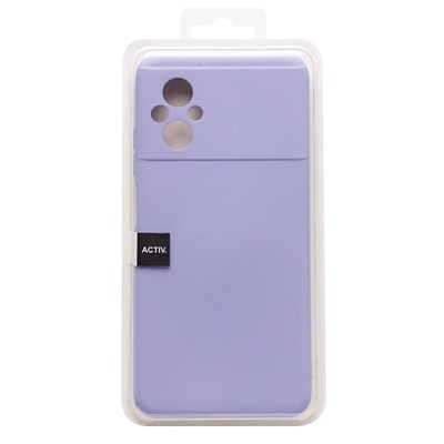 Чехол-накладка Activ Full Original Design для "Xiaomi Poco M5" (light violet) (212421)