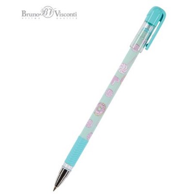 Ручка шариковая 0.5 мм "MagicWrite.Сладкое настроение. Леденцы" синяя 20-0240/28 Bruno Visconti