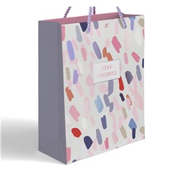 Пакет подарочный малый 18х23х10 см LOREX GIFT BAG серия CONFETTI