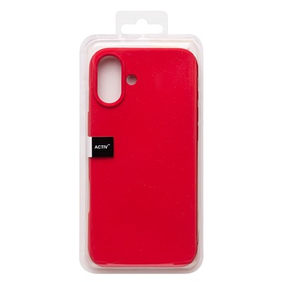 Чехол-накладка Activ Full Original Design для "Apple iPhone 16 Plus" (red) (234478)