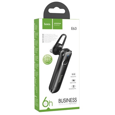 Bluetooth-гарнитура Hoco E63 Diamond (black)