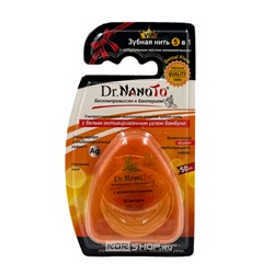 Зубная нить 5 в 1 с маслом можжевельника Dr.NanoTo, Китай