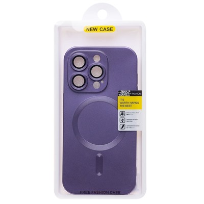 Чехол-накладка - SM020 Matte SafeMag для "Apple iPhone 14 Pro" (violet)