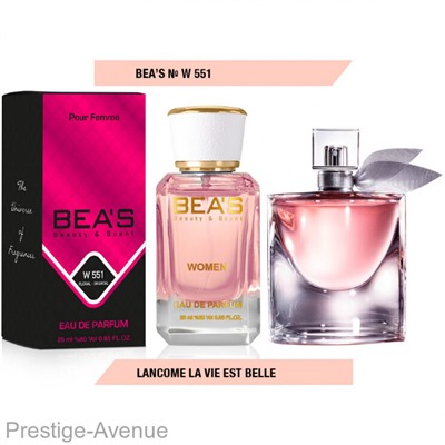 Парфюм Beas Lancome La Vie Est Belle 25 ml for women арт. W 551