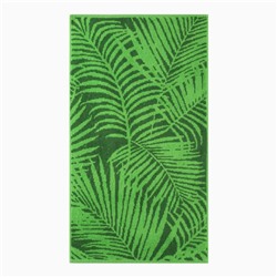 Полотенце махровое Tropical color 100х150см, цв.зеленый, 360г/м, хлопок 100%