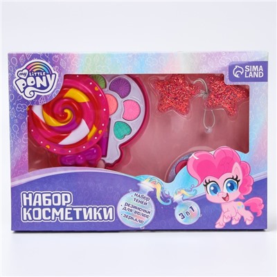 Набор детской косметики и аксессуаров 3 в 1 "Пинки Пай", My Little Pony