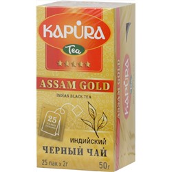 KAPURA. Черный чай карт.упаковка, 25 пак.