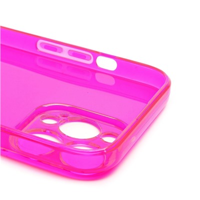 Чехол-накладка - SC344 для "Apple iPhone 13 Pro Max" (transparent/pink) (232033)