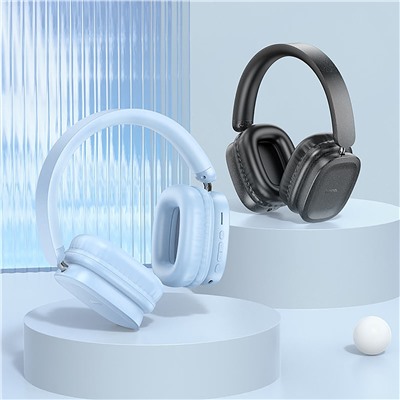 Bluetooth-наушники полноразмерные Hoco W51 Delightful (blue)