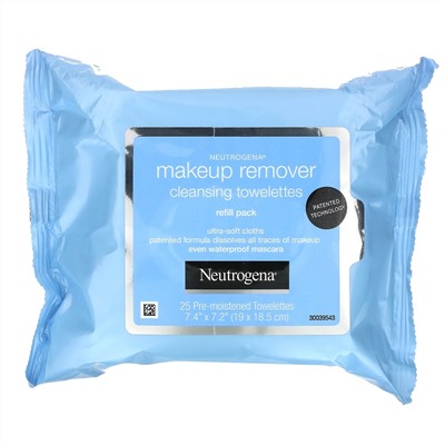 Neutrogena, Makeup Remover Cleansing Towelettes, 50 Pre-Moistened Towelettes