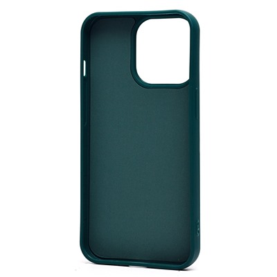 Чехол-накладка - SC335 для "Apple iPhone 13 Pro"  (собака) (dark green)