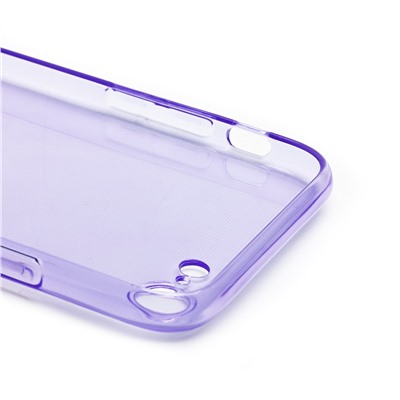 Чехол-накладка - SC344 для "Apple iPhone 7/8/SE 2022" (transparent/violet) (232074)