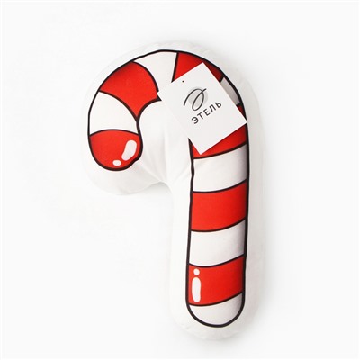 Подушка Этель "Candy cane" 28х36 см, 100 п/э, велюр