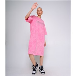 Платье #КТ304, розовый