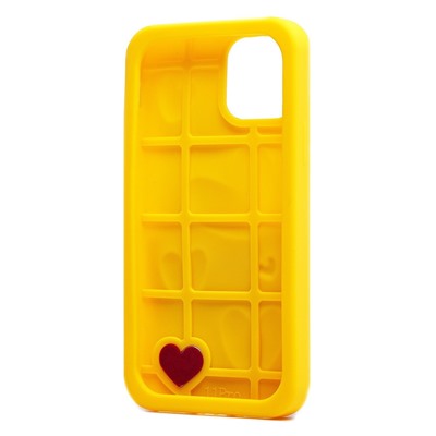 Чехол-накладка - SC319 для "Apple iPhone 11 Pro" (yellow) (215387)