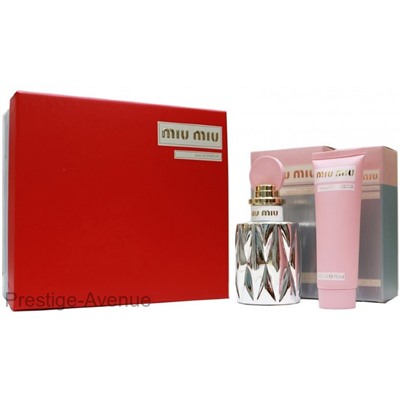 Подарочный набор Miu Miu Fleur D'argent Eau De Parfum Absolue