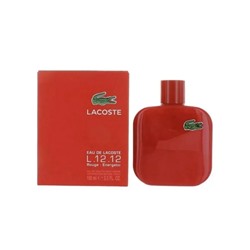 Туалетная вода EAU DE  LACOSTE L.12.12 Rouge 100мл.