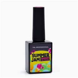 Гель лак TNL Neon Summer Jam неоновая фуксия №09, 10 мл