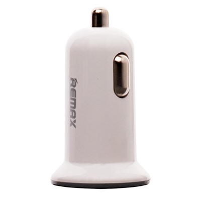 Адаптер Автомобильный Remax RCC201 mini 2USB/5V/2.1A (white)