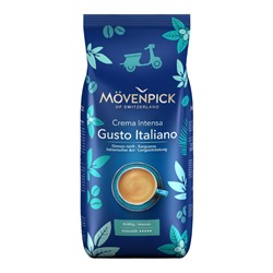 Кофе MOVENPICK CAFFE CREMA GUSTO ITALIANO Зерно 1000 гр., 90% Арабика 10% Робуста (Закончился срок годности 03/2024)