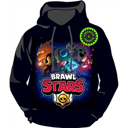 Толстовка Brawl Stars Герои 1105