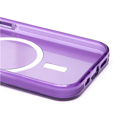 Чехол-накладка - SM025 SafeMag для "Apple iPhone 15 Pro" (violet) (232082)