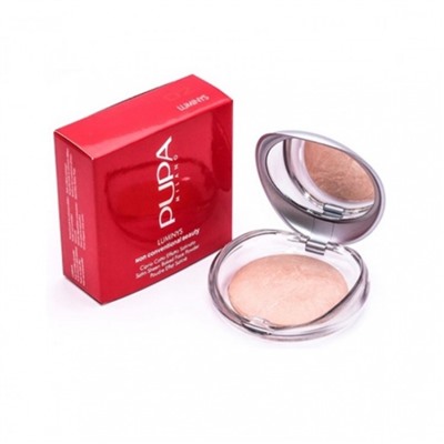 Запеченная пудра для лица Pupa Luminys Baked Face Powder 1