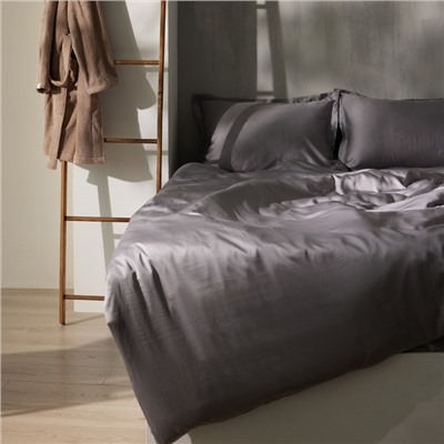 Пододеяльник SL Home Tencel 150*220 см , цв. серый