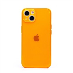 Чехол-накладка - SC344 для "Apple iPhone 13" (transparent/orange) (232042)