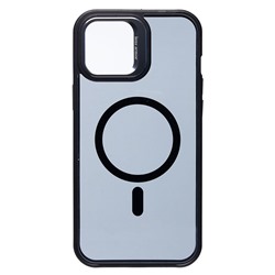 Чехол-накладка - SM026 SafeMag для "Apple iPhone 12 Pro Max" (black) (232195)