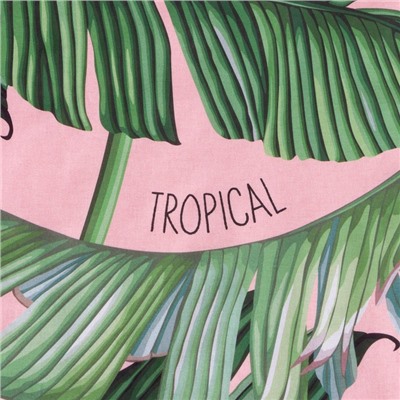 Постельное бельё Этель 1.5 сп Tropical 143х215 см, 150х214 см, 70х70 см - 2 шт