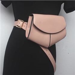 Поясная сумка женская (бельбэг), арт Б357, цвет: розовый ОЦ