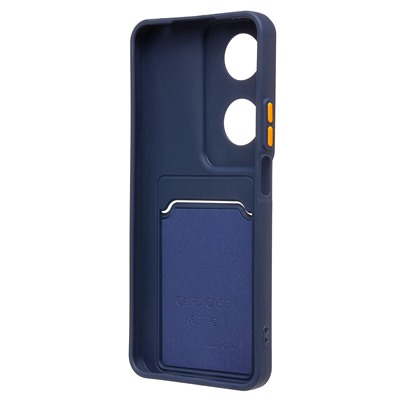 Чехол-накладка - SC337 с картхолдером для "Honor X7b 5G" (dark blue) (231290)