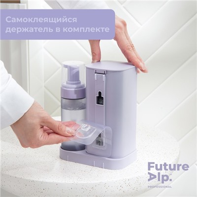 Набор для ухода за обувью Future Alp Soft Clean Shoes: щётка = 21 см, 13 губок, d=6 см, пенный дозатор, 4 мыльные салфетки