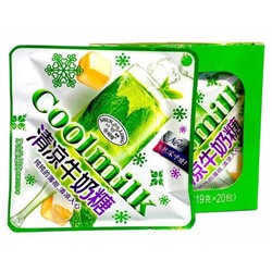 Мягкие конфеты "Coolmilk" со вкусом мяты и сливок