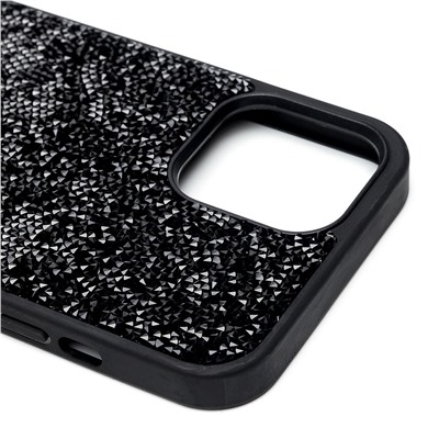 Чехол-накладка - PC071 POSH SHINE для "Apple iPhone 12 Pro Max" россыпь кристаллов (black)