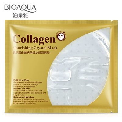 Bioaqua Collagen Nourishing Crystal Mask Маска для лица, 60 г.(срок годности до 31.07.24г)