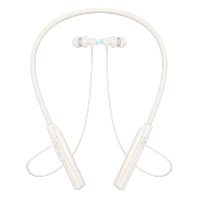 Bluetooth-наушники внутриканальные Borofone BE65 Gratified (повр. уп.) (milky white)