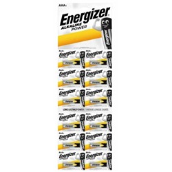 Батарейка ENERGIZER Alkaline Power ААA 1.5V/LR03 (12 шт.) (Щелочной элемент питания)