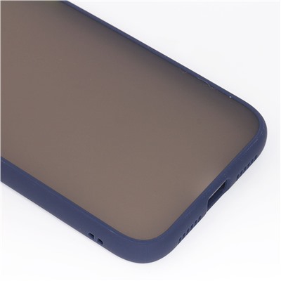 Чехол-накладка - PC041 для "Apple iPhone 11" (dark blue/black)